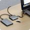 USB-хаб Satechi 4-Port USB-C Hub with Power Delivery (ST-H4CPDM) серый космос