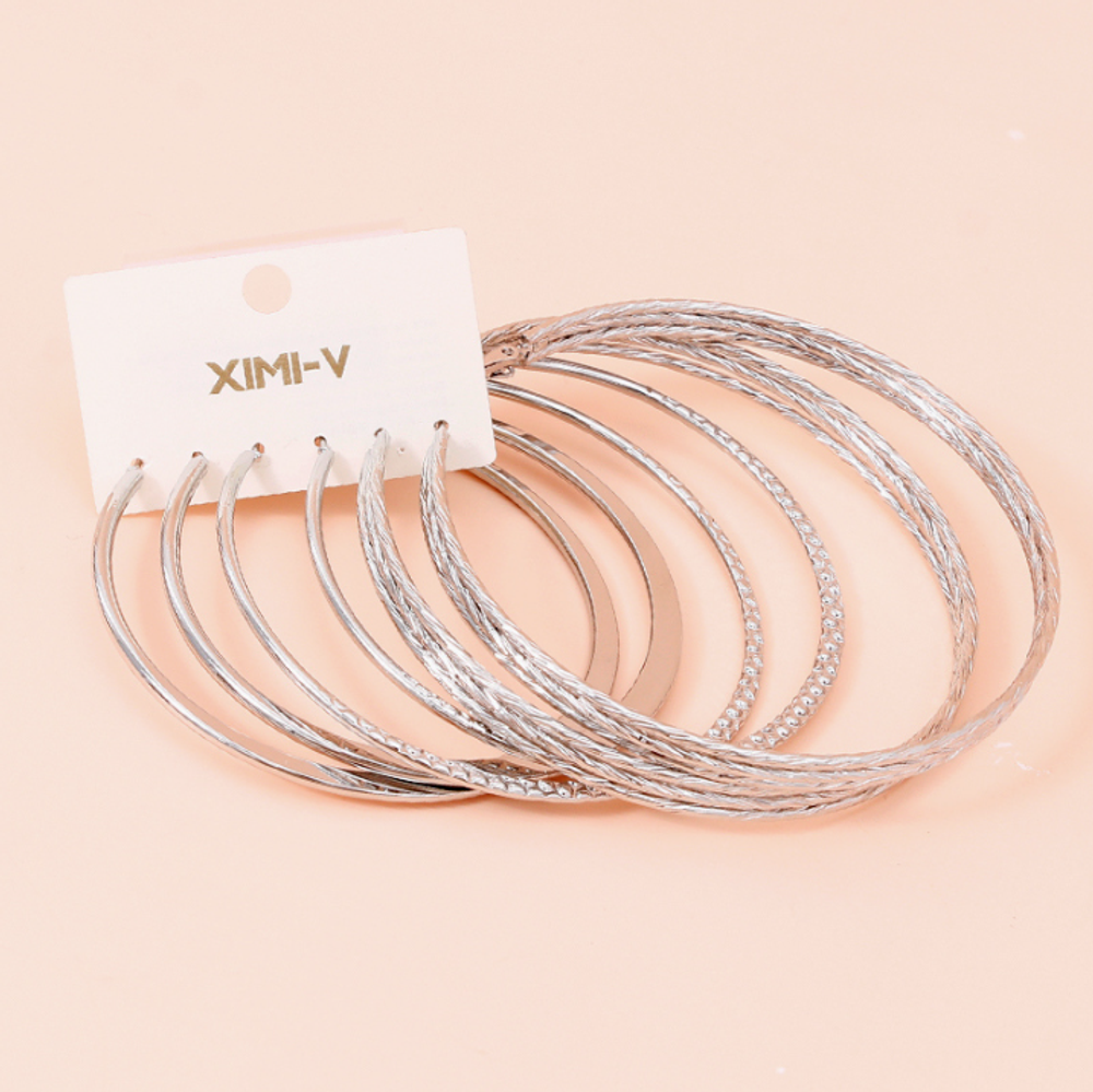 Набор сережек &quot;Pretty Hoop&quot;