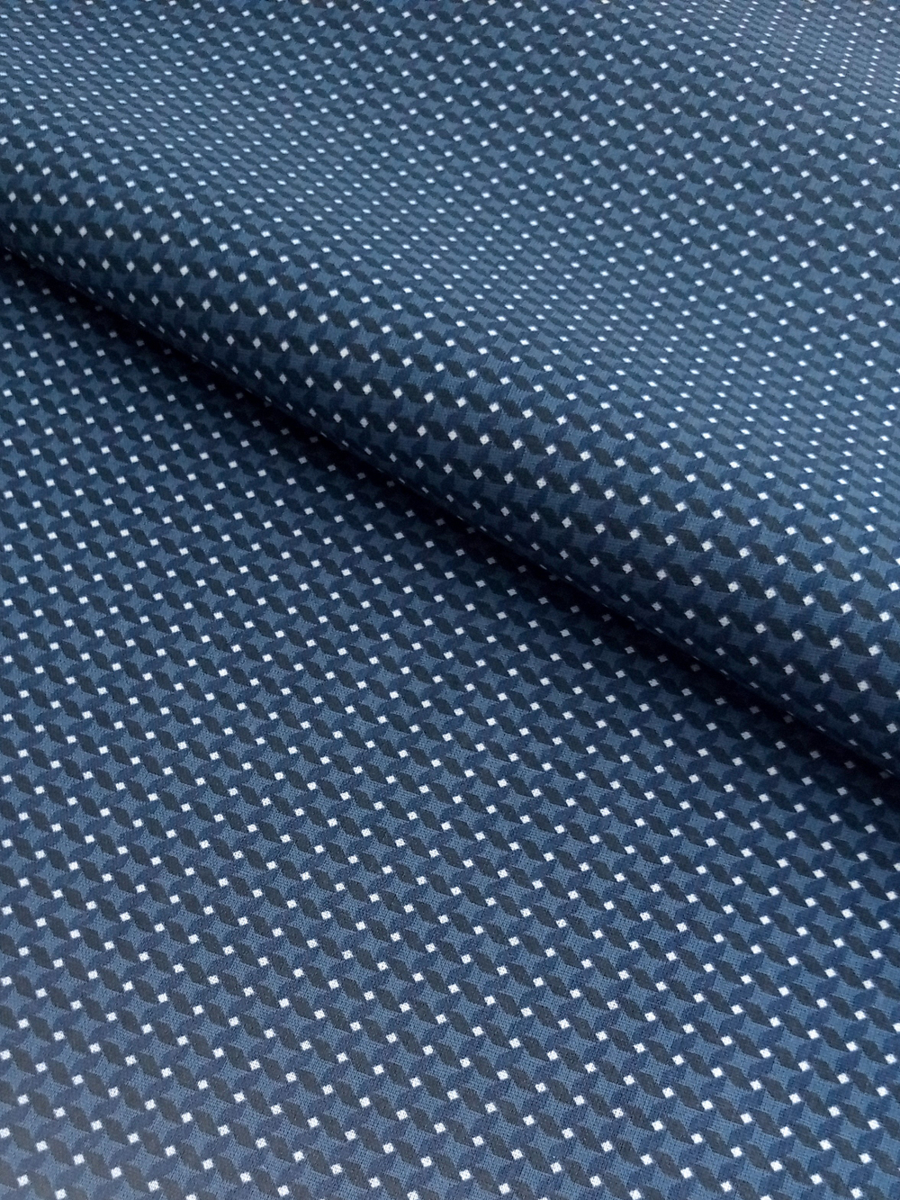 Ткань бязь плательная, рис. "Геометрия", ширина 150 см, арт. 452