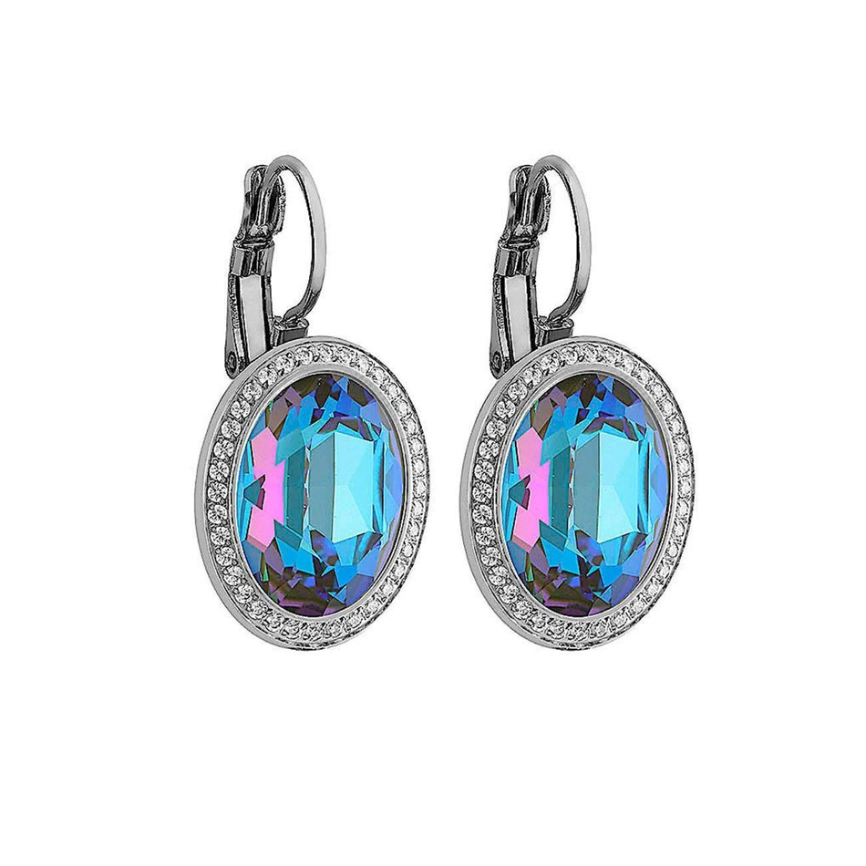 Серьги Qudo Tivola Army Green Delite 311668 G/S