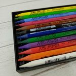 Карандаши цветные художественные KOH-I-NOOR "Progresso", 12 цветов, 7,1 мм, в лаке, без дерева, заточенные, 8756012007PZ