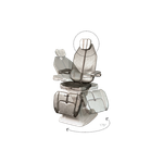 Euroclinic Lynea EVO ЛОР-кресло пациента, четырехмоторное