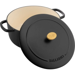 Ballarini Чугунный кастрюля Bellamonte 22 см 3 л черный круглый