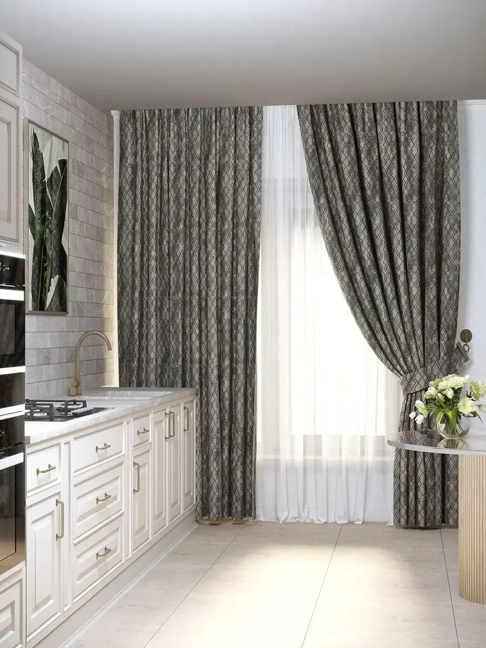 Комплект штор Барселона MSD712-9 1,40м*2,70м