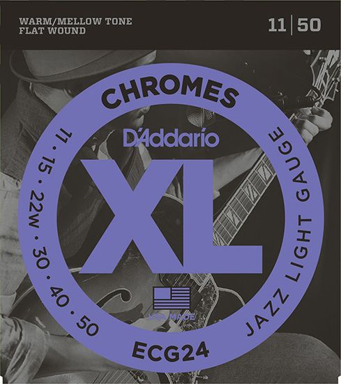 Струны для электрогитары D'ADDARIO ECG24