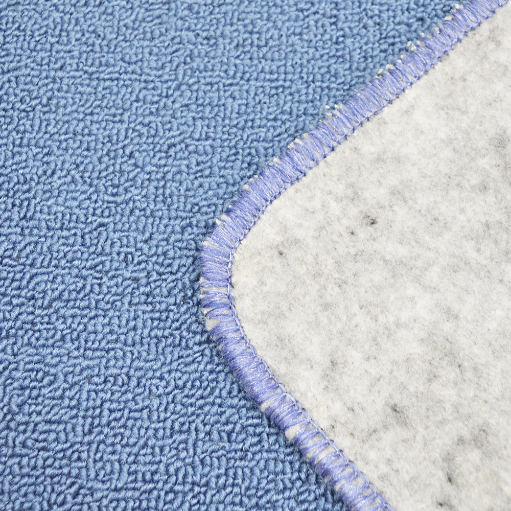 Коврик 50*80см Люксор Люкс Принт ворс 3мм, синий (ассорти) 433683