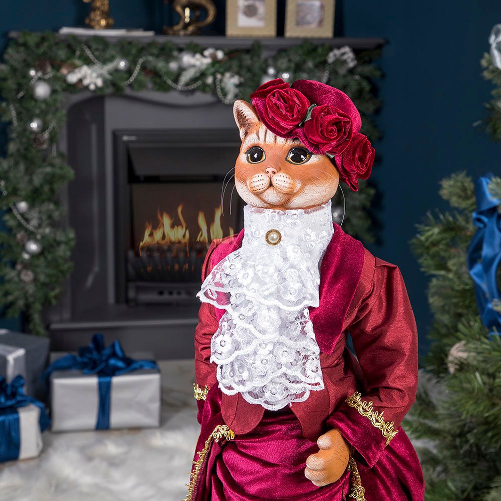 Кукла коллекционная Кошка Леди Парр