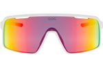Спортивные очки GOG Enki / Matt White/Black / Reflex Black-Red