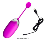 Лиловое виброяичко с управлением при помощи смартфона Pretty Love Abner BI-014362HP