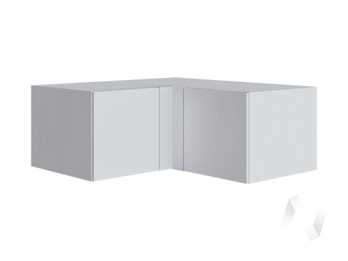 Антресоль угол прямой Мадрид 400 (белый)