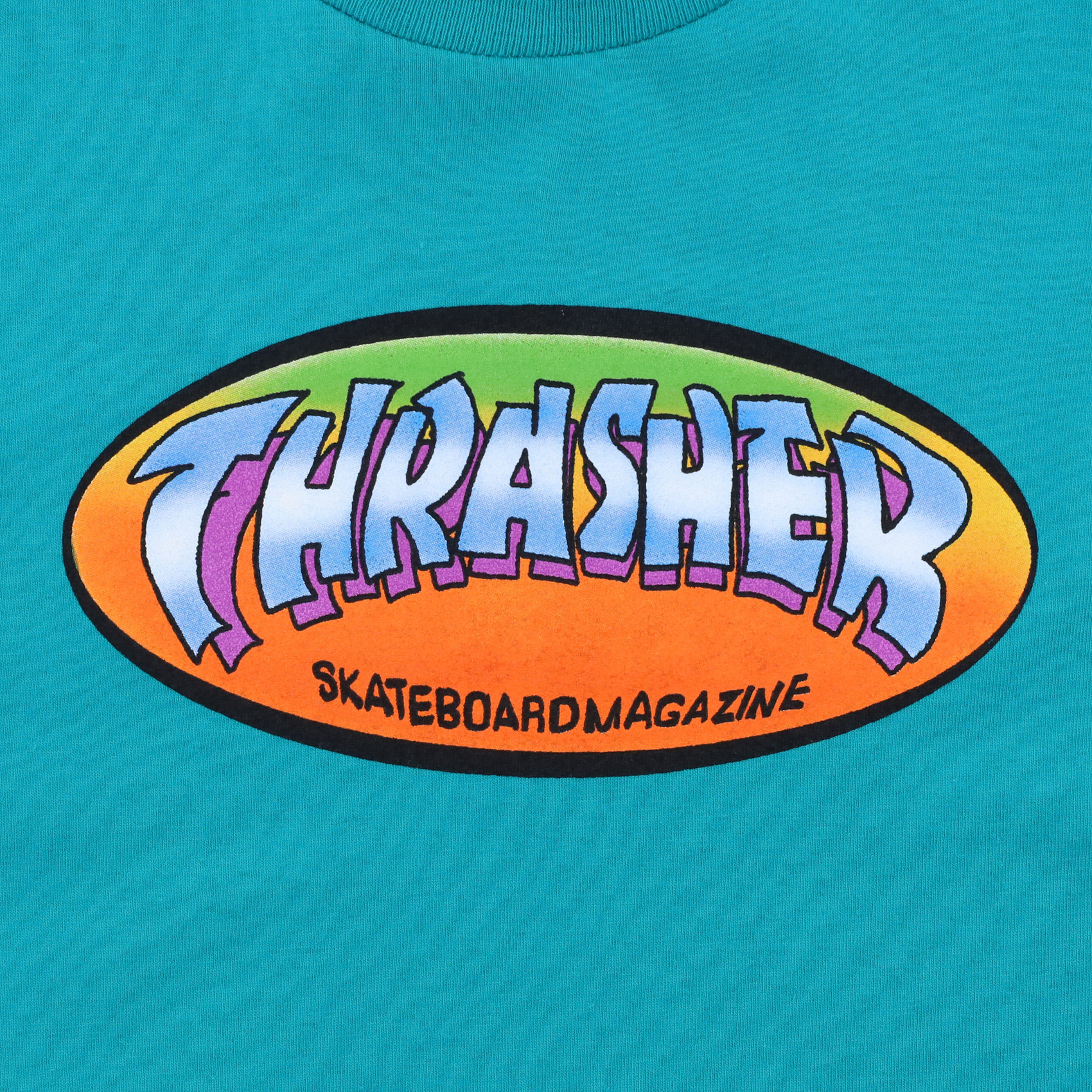 Футболка Thrasher Ninety-Five By Spanky T-Shirt (jade dome) артикул:JZc05zFZijaWYGRQp7ip-2 - купить в магазине Дайс