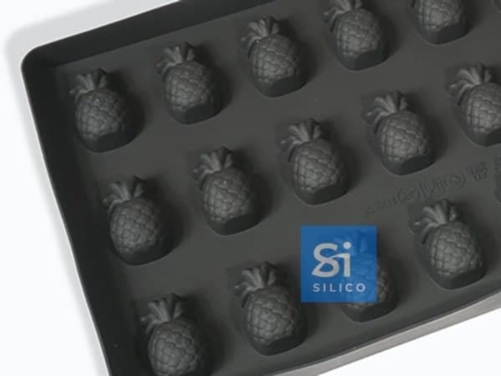 Силиконовая форма под каркас "Ананасики 24 ячейки" SA2232, Silico, Россия