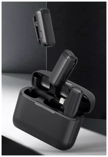 Микрофон для мобильного устройства Ulanzi J12 (Lightning), черный