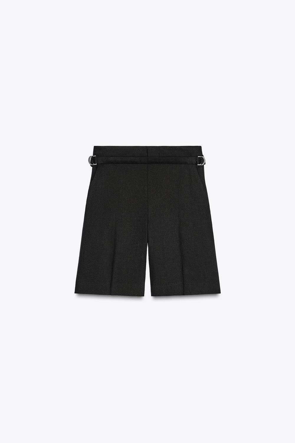 Шорты из смесового льна — zw collection