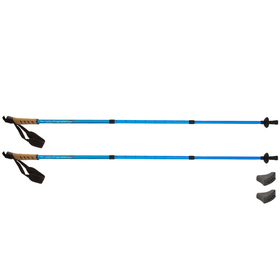 Палки д/скандинавской ходьбы Larsen Adventure 65-135см (3х секц.)