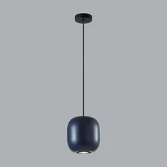 5060/1CA PENDANT ODL24 449 темн.синий/черныйметалл Подвес GU10 LED 4W COCOON
