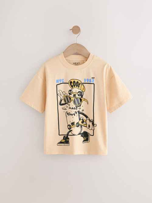 Футболка для мальчика Next E98-596, 3 шт., Сиреневый, Мятный, Бежевый