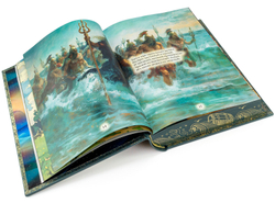 Пушкин А.С. "Сборник сказок". Подарочное издание в кожаном переплете