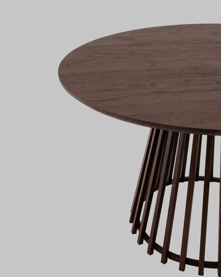 Стол обеденный Daphne 120*75 см орех