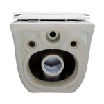 Унитаз подвесной Azario LISTA 490х365х340 безободковый, система смыва "Скрытое Торнадо", с быстросъемным сиденьем "Микролифт" (AZ-1177T)