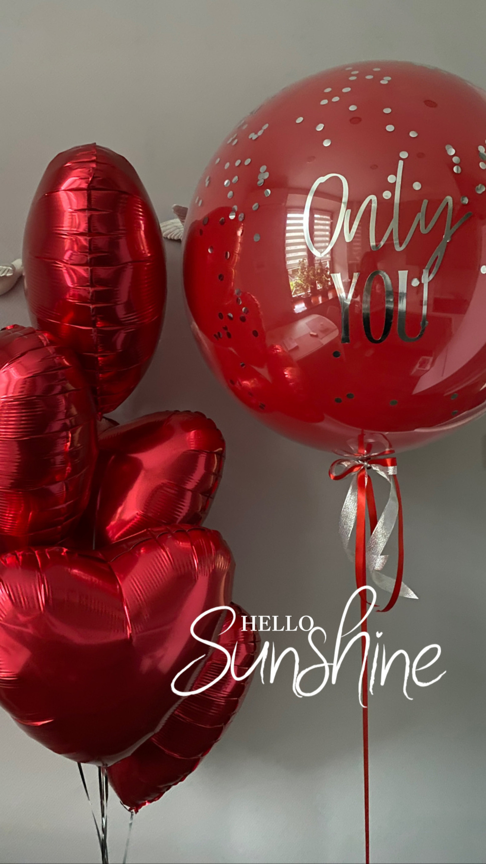 Набор шаров влюбленные №21