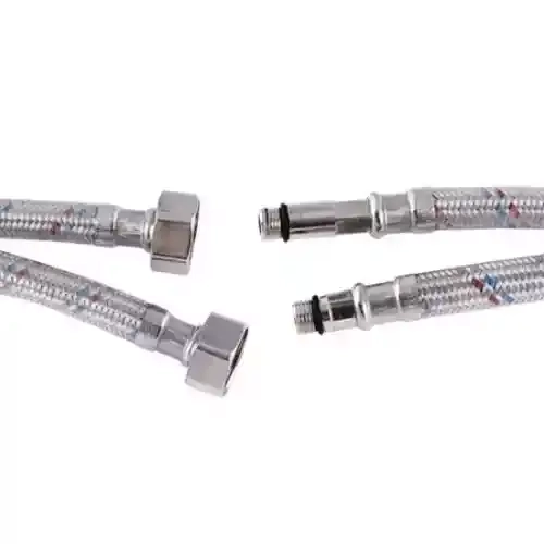 Подводка для смесителя в силиконовой оболочке пара 1/2" PF LUX