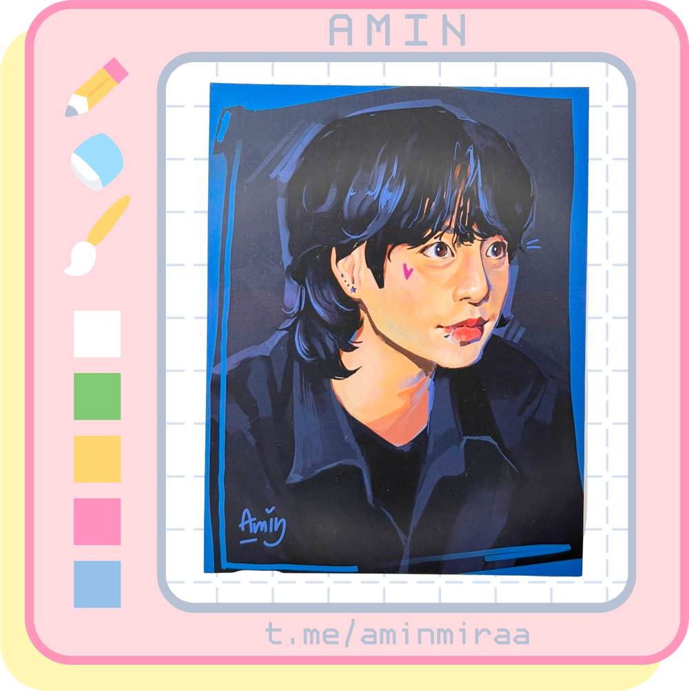 Плюшка / Открытка #089 / BTS