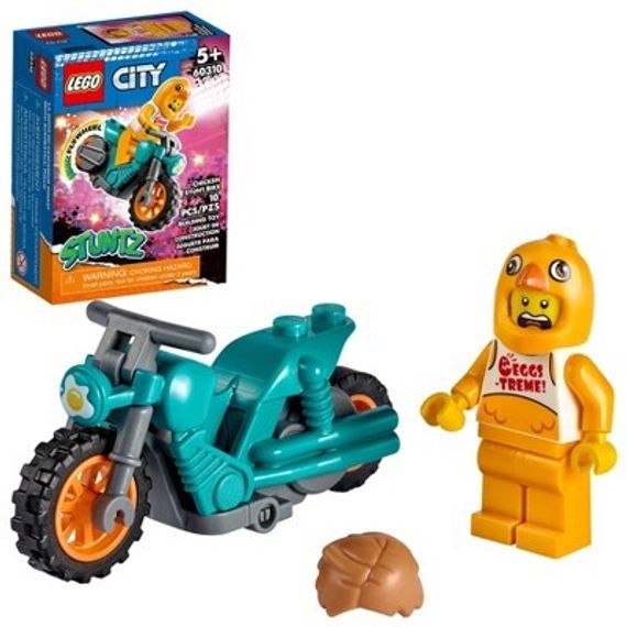 Lego konstruktor 60310 Chicken Stunt Bike