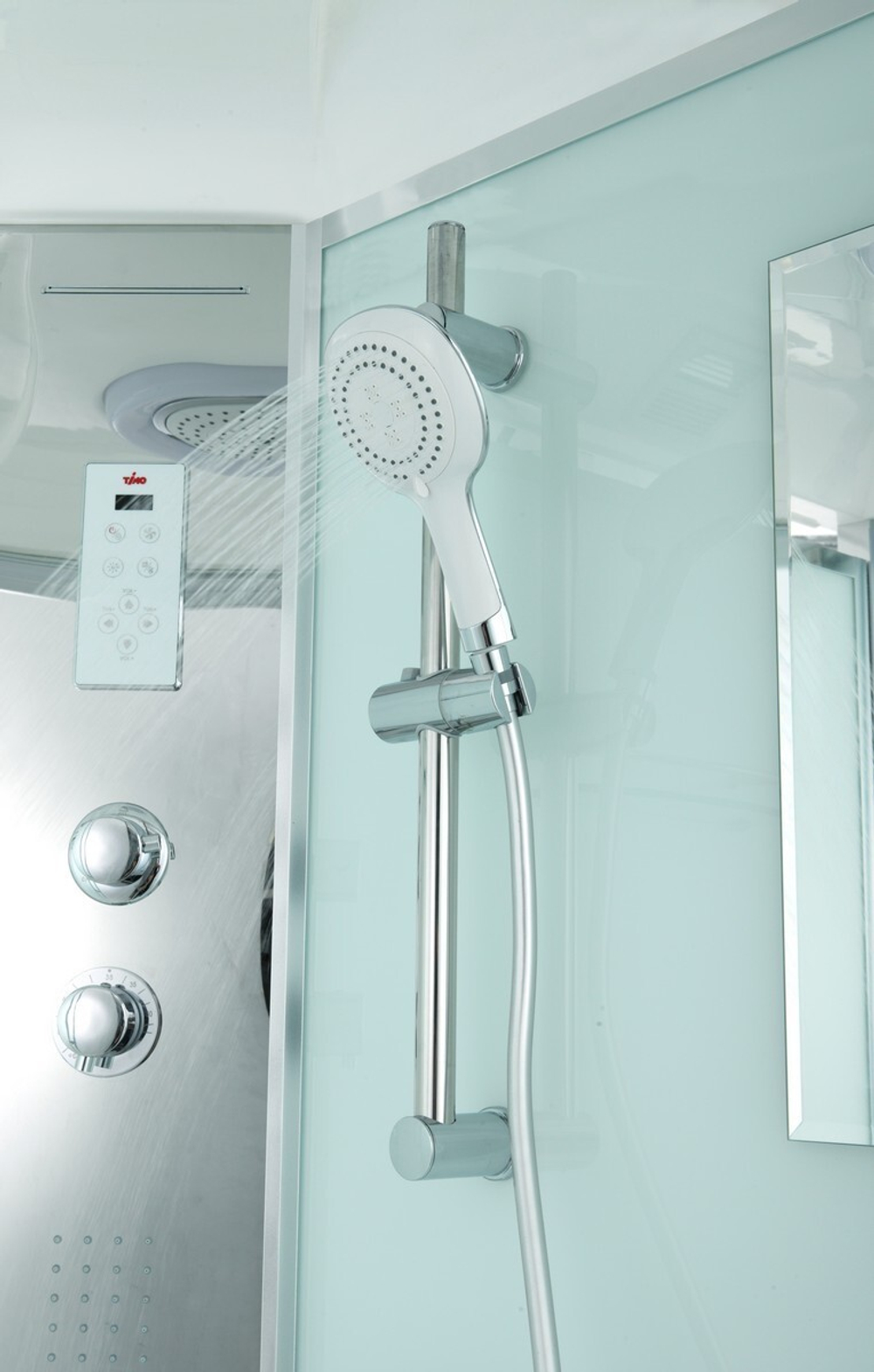 Душевая кабина Timo Comfort Т-8855 Fabric Glass 150х150