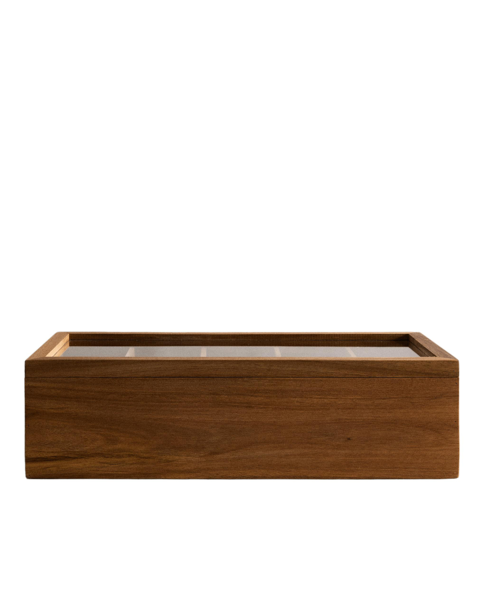 Zara Home чайница из дерева, цвет коричневый, 37 см