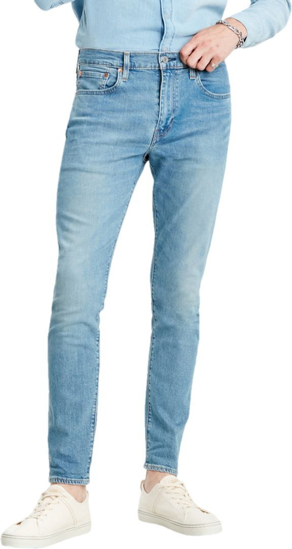 Джинсы Levis 512 Levi's Original SLIM TAPER PELICAN RUST голубой