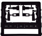 Магнитола для Toyota Land Cruiser 200 2015-2021 (без JBL) - Carmedia HP-9618 (рамка с кнопками) IPS, Android 10, 8 ядер (TS18), 4G SIM-слот