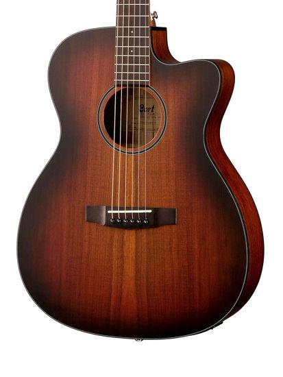 Электроакустическая гитара, с чехлом, Cort Core-OC-ABW-WCASE-OPLB Core Series