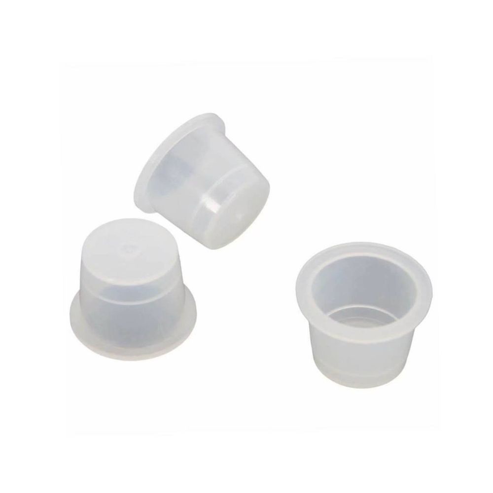 Капсы для пигмента пластиковые, 100 шт