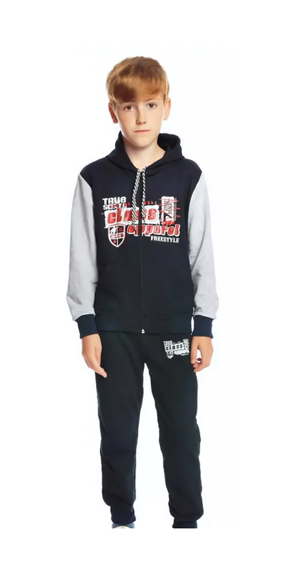 Костюм спортивный для мальчиков р. 32 (ВАЙТ КОТТОН)