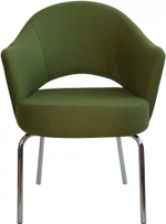 Кресло с обивкой Beon A621, зеленый