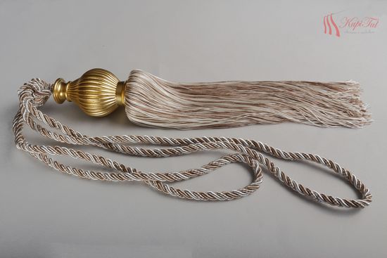 Подхваты-кисти для штор 2шт. светло-коричневый