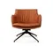 Лаунж кресло Sofia, экокожа терракот