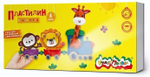 Пластилин 6цв. 120г. ассорти со стеком (Каляка-Маляка)