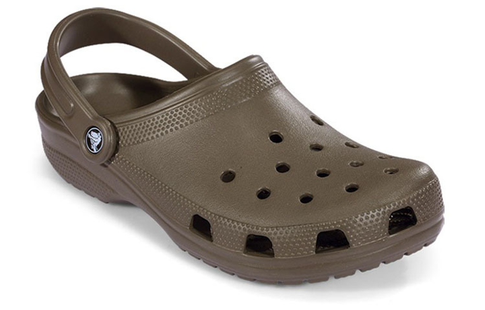 Crocs Classic clog simple casual hole shoes for men and women the same chocolate color