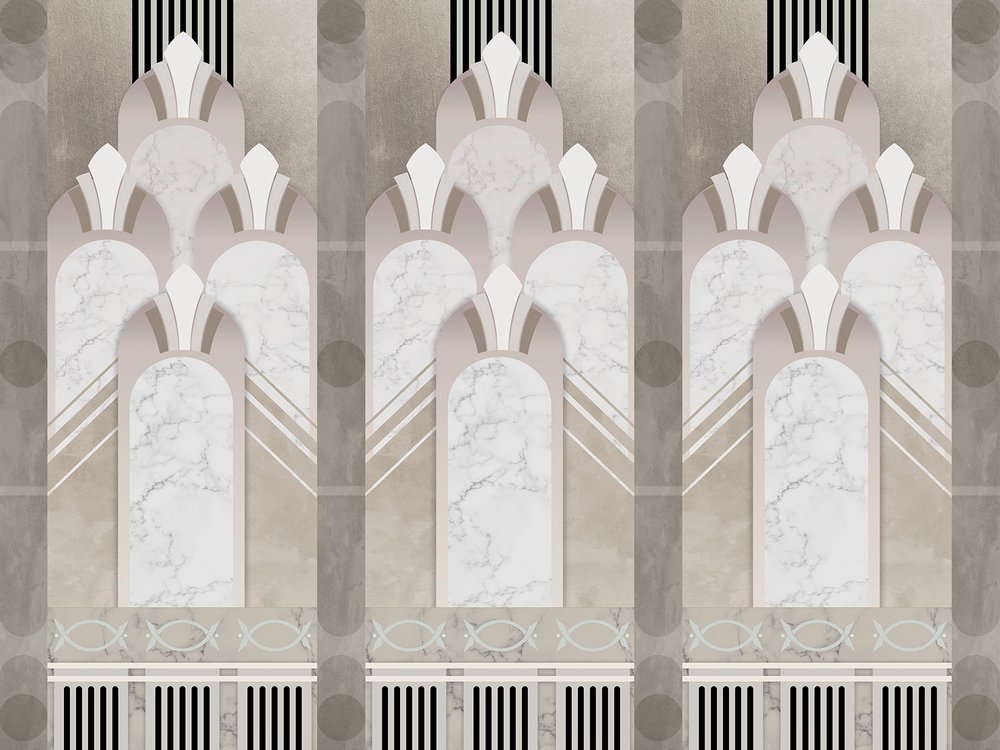 Дизайнерские обои Wall Street Deco