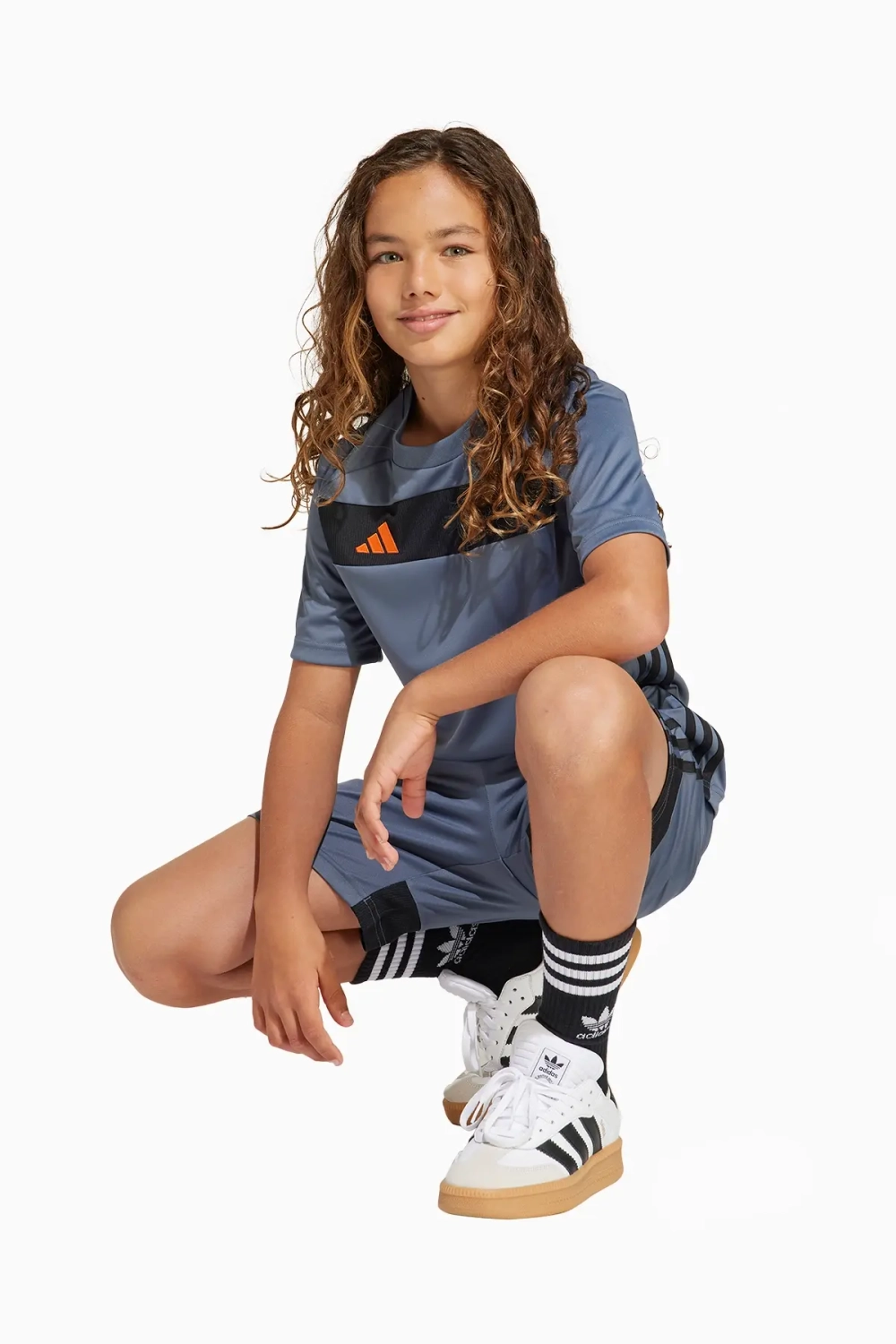 Футболка adidas Tiro 25 Essentials Junior - серый