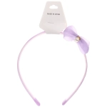 Ободок для волос детский на блистере «РОЗОВОЕ ОБЛАКО», жемчужинка, микс 6 цветов, 1см