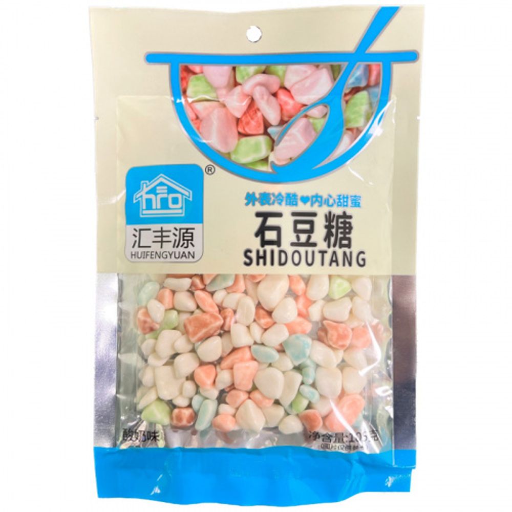 Конфеты HUIFENGYUAN Камушки 105г,скидка