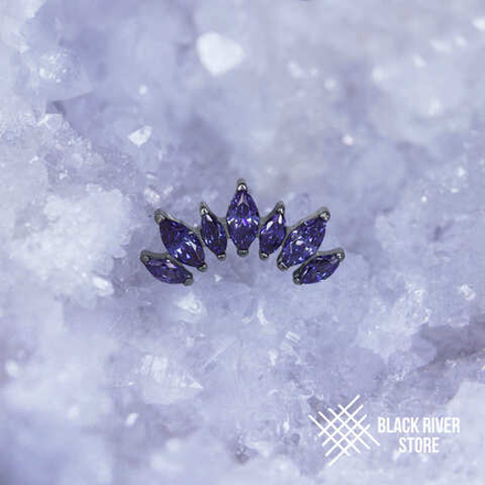 7K Marquise v.2 Tanzanite