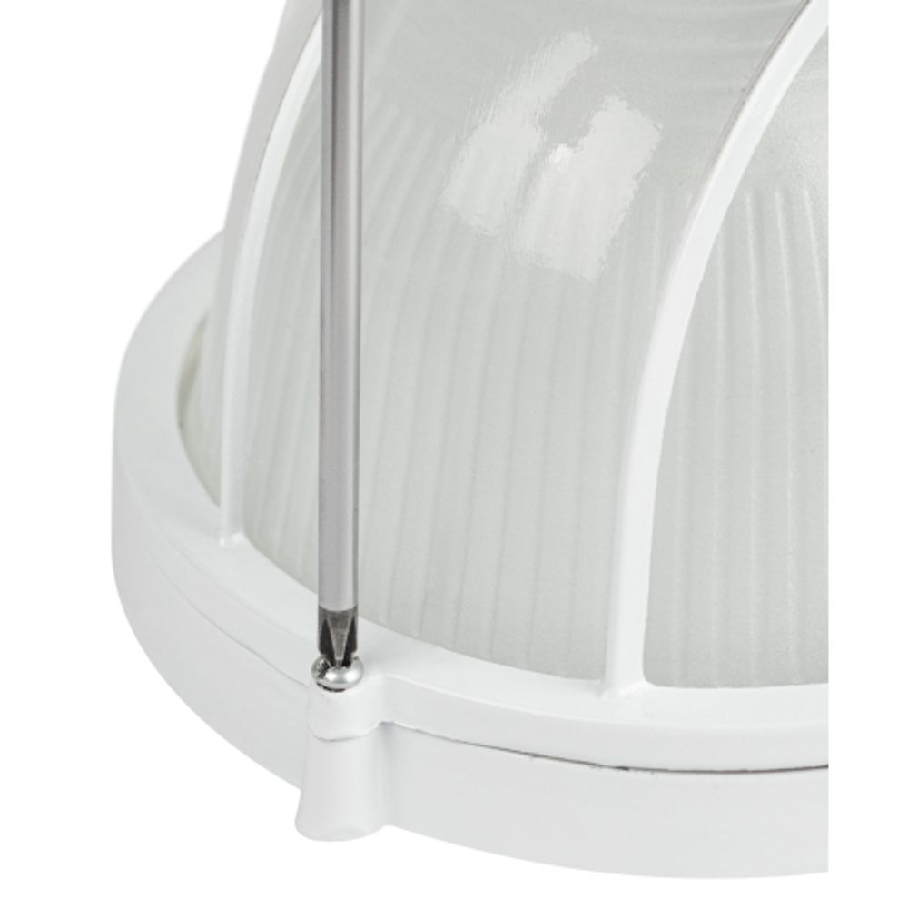 Светильник ЭРА НБП 04-100-002 Акватермо алюминий стекло решетка IP54 E27 max 100Вт 280х160