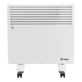 Конвектор электрический CH-1000, 1000 Вт, X-образный нагреватель, термостат, колеса MTX