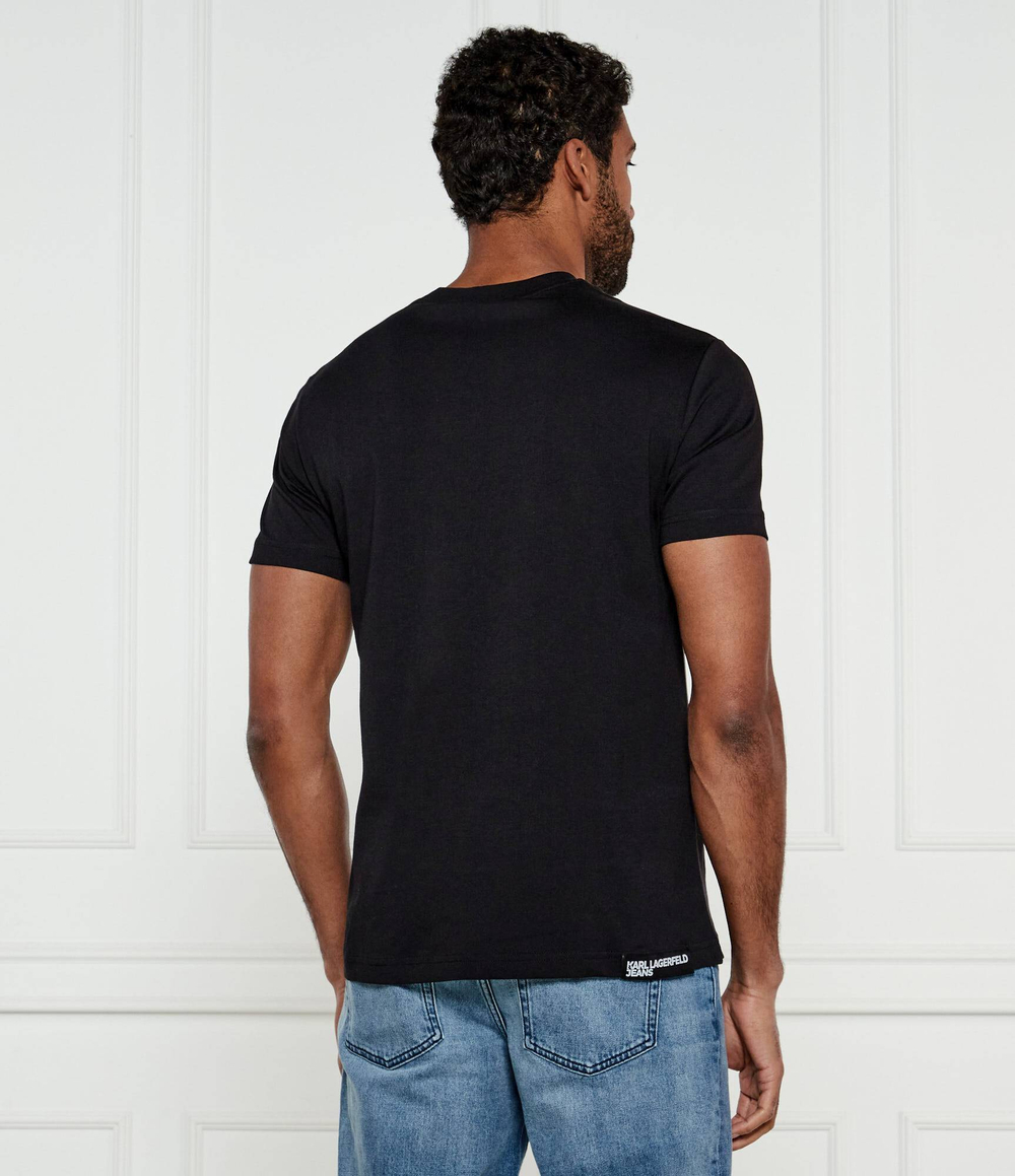 Футболка KLJ Reg Karl Lagerfeld Jeans - черный(A1M17044)