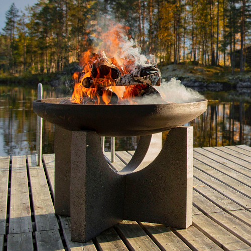 Чугунная костровая чаша CONCRETIKA S80