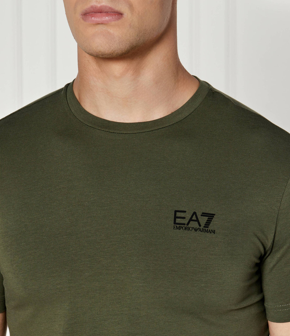 Футболка EA7 - оливковый(8NPT26 PJVQZ)